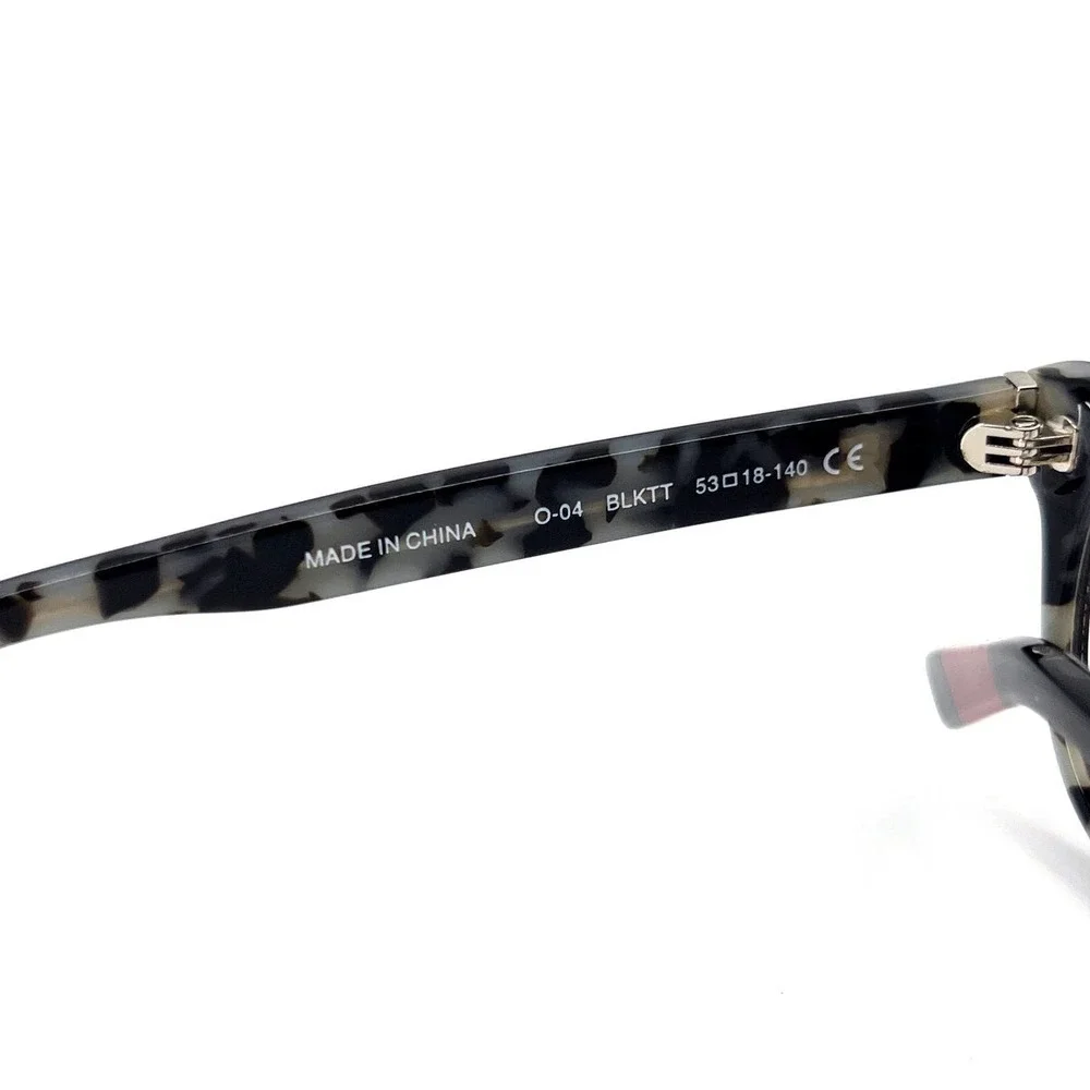 NEW!!! ELLEN DEGENERES Eyeglasses O-04 BLKTT Authentic